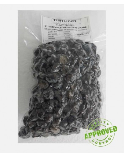 Замразени черни трюфели Macrosporum B-качество снимка